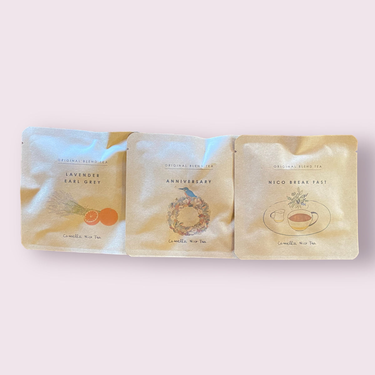 紅茶3種お試しセット – Camellia Nico Tea